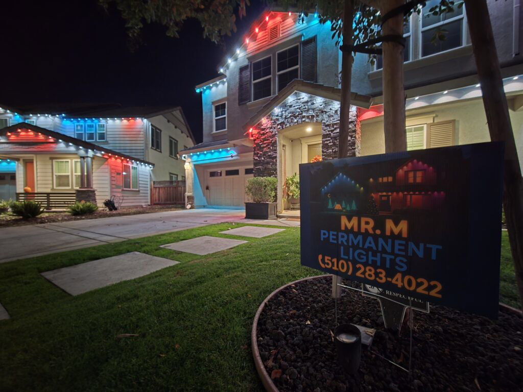 Permanent LED Lighting Installation - Mr. M Home Services