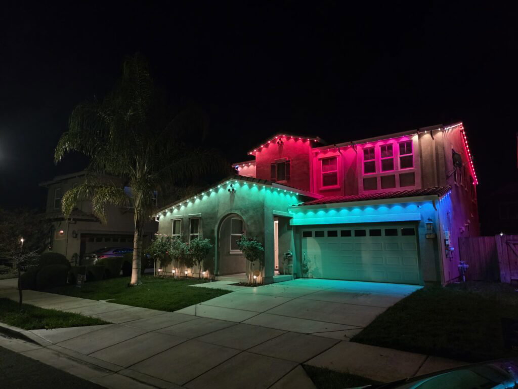 Permanent Holiday Lights - Mr. M Home Services